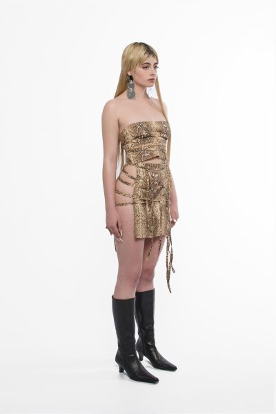 Modelo de Losange Concept para la colección Chimbala