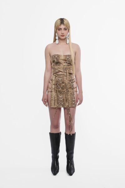 Modelo de Losange Concept para la colección Chimbala